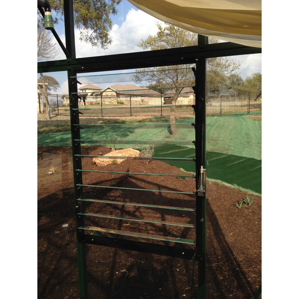 Janssens | 13x16x9 ft Royal Orangerie Glass Greenhouse Kit With 4mm Tempered Glass Glazing - Image 10