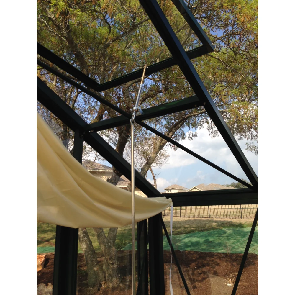 Janssens | 13x16x9 ft Royal Orangerie Glass Greenhouse Kit With 4mm Tempered Glass Glazing - Image 11