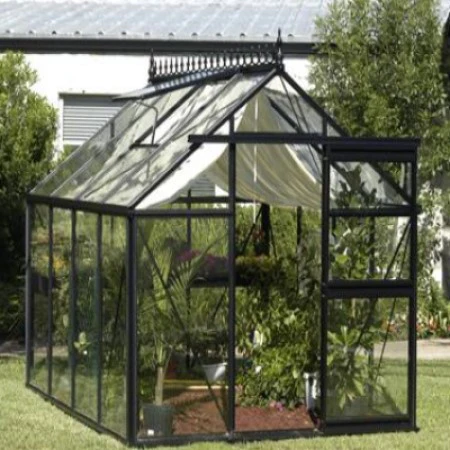 Janssens | 8x10x8 ft Junior Victorian J-VIC 23 Glass Greenhouse Kit With 4mm Tempered Glass Glazing - Image 6