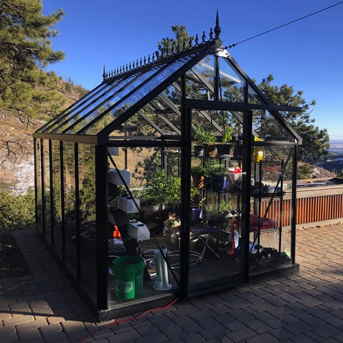 Janssens | 8x12.5x8 ft Junior Victorian J-VIC 24 Glass Greenhouse Kit With 4mm Tempered Glass Glazing - Image 11
