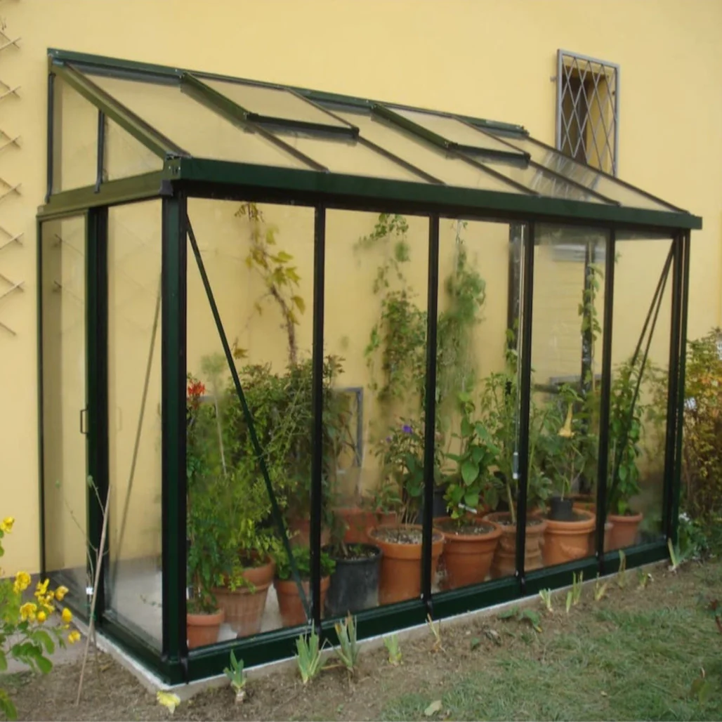 Janssens | Arcadia Lean-To Glass Greenhouse MQJ779 - Image 3