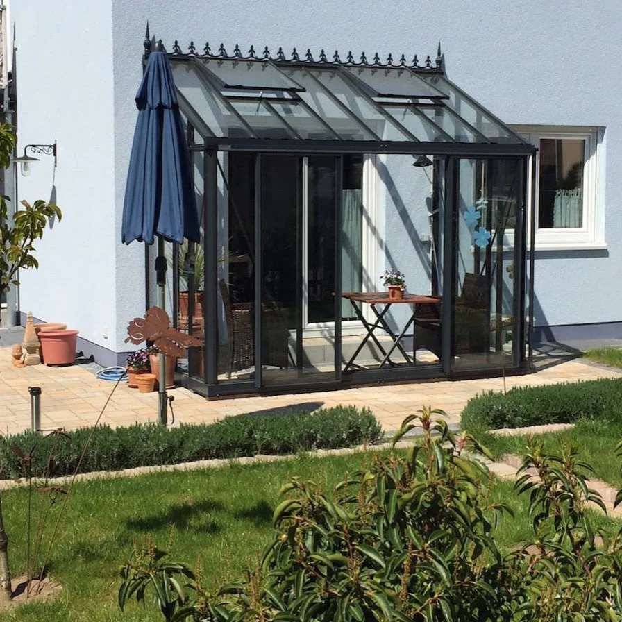 Janssens | Arcadia Lean-To Glass Greenhouse MQJ779 - Image 5