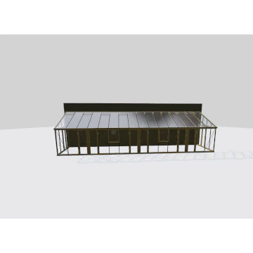 Janssens | Arcadia Lean-To Glass Greenhouse/Sunroom with 4mm Tempered Glass / 10mm Heat Block Glazing (Custom GHV398/JPL688) - Image 4