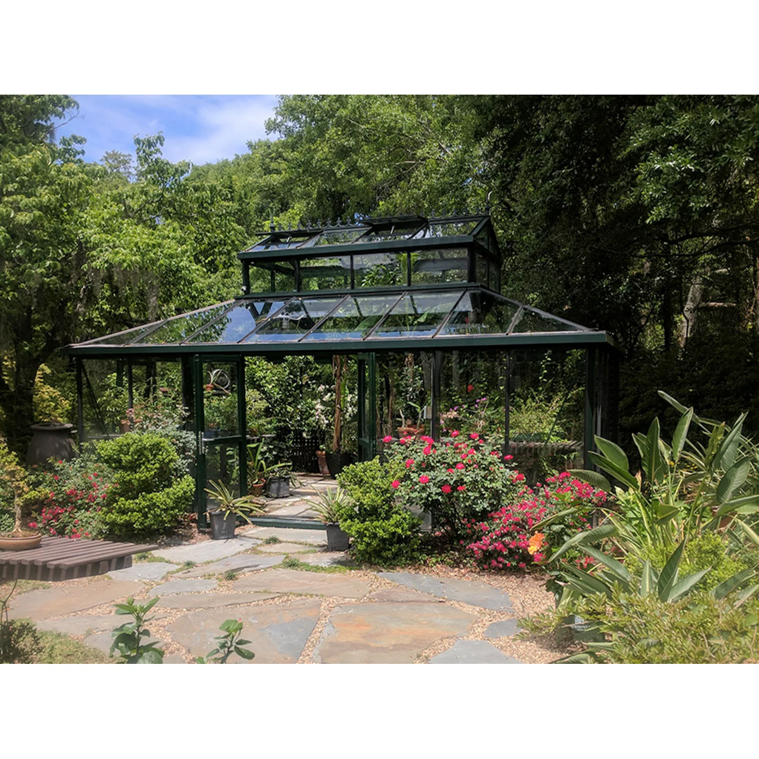 Janssens | Cathedral Victorian Glass Greenhouse Kit With 4mm Tempered Glass Glazing - Image 13