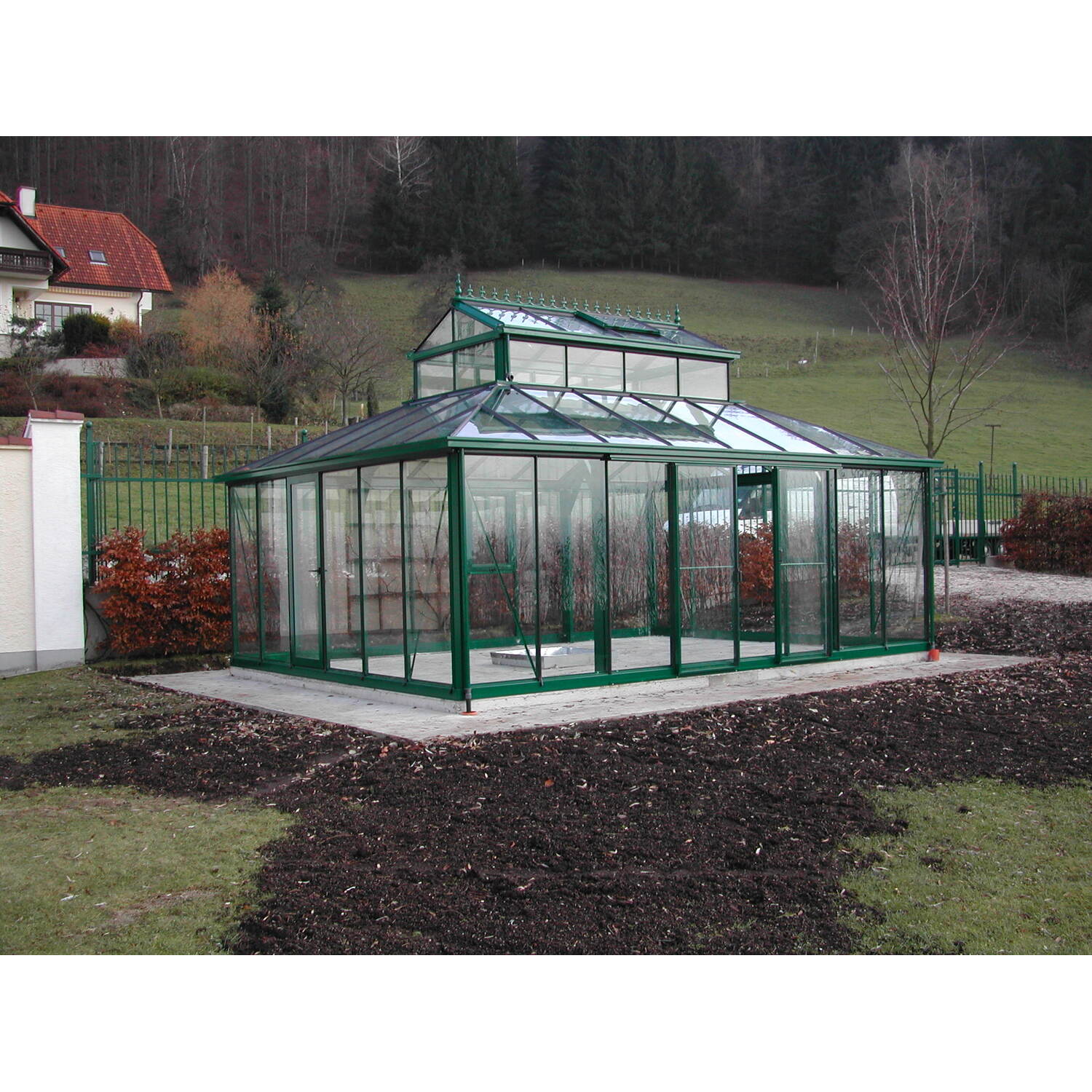 Janssens | Cathedral Victorian Glass Greenhouse Kit With 4mm Tempered Glass Glazing - Image 16