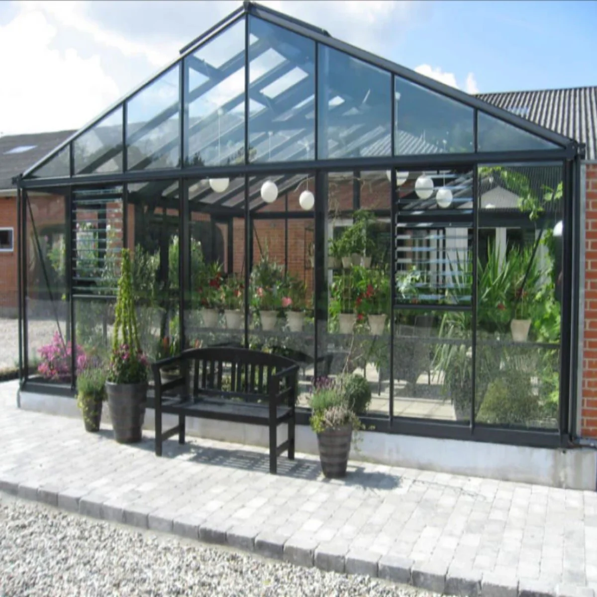 Janssens | Gigant Large Luxury Greenhouse with 4mm Tempered Glass Glazing - Image 10
