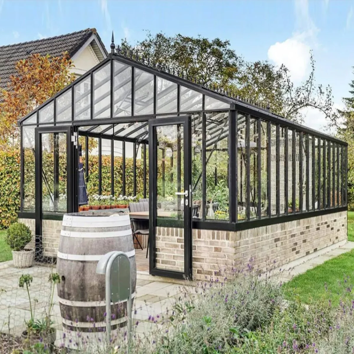 Janssens | Gigant Large Luxury Greenhouse with 4mm Tempered Glass Glazing - Image 11