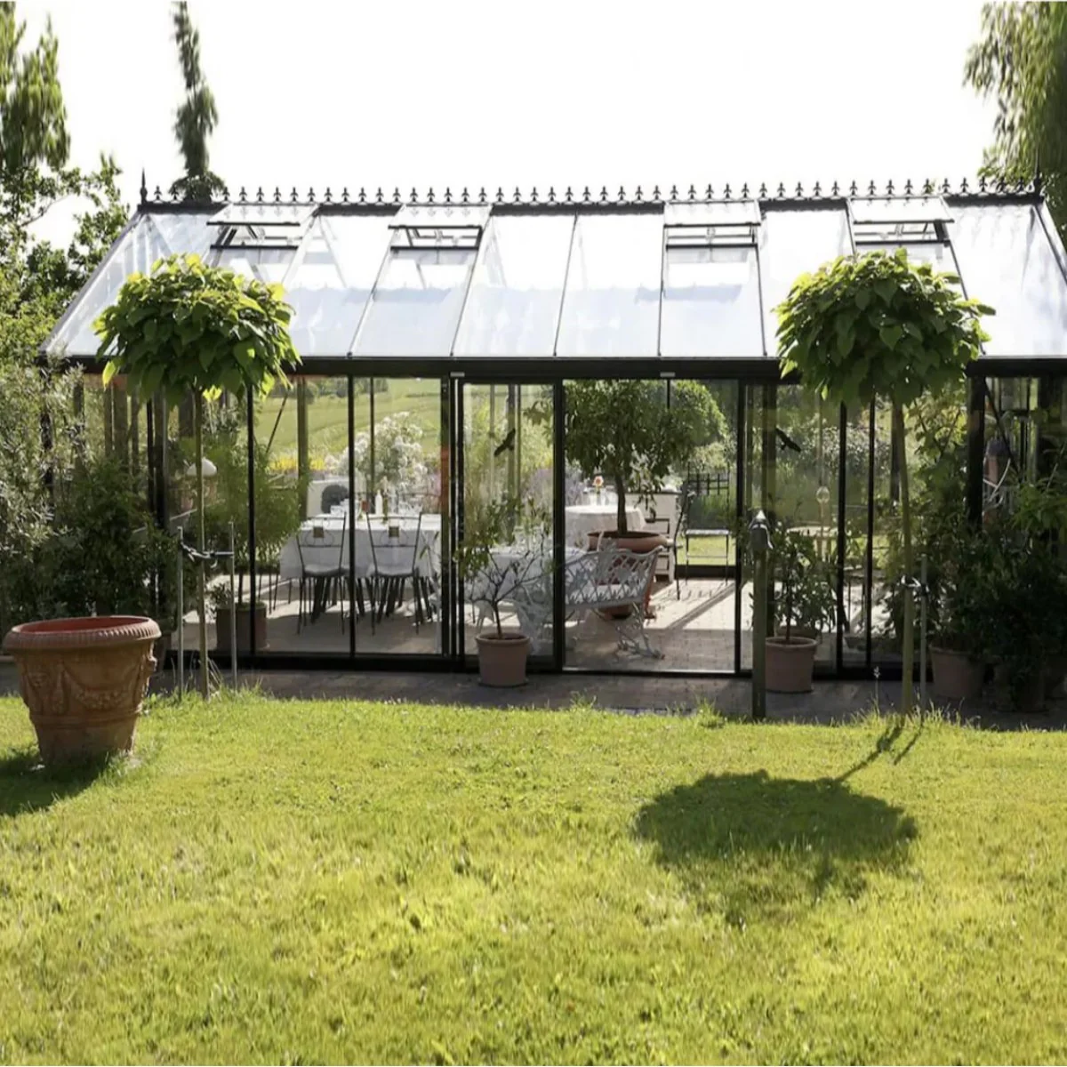 Janssens | Gigant Large Luxury Greenhouse with 4mm Tempered Glass Glazing - Image 6