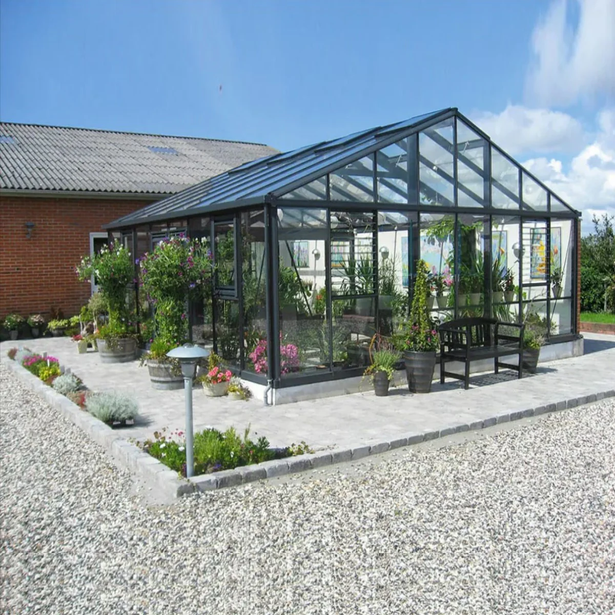 Janssens | Gigant Large Luxury Greenhouse with 4mm Tempered Glass Glazing - Image 9