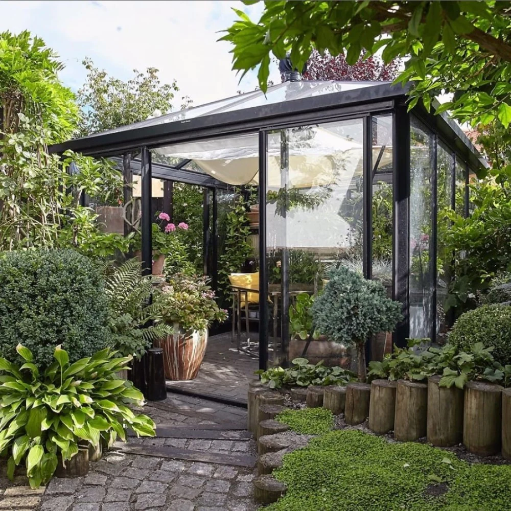 Janssens | Pyramid Glass Greenhouse Kit With 4mm Tempered Glass Glazing - Image 2