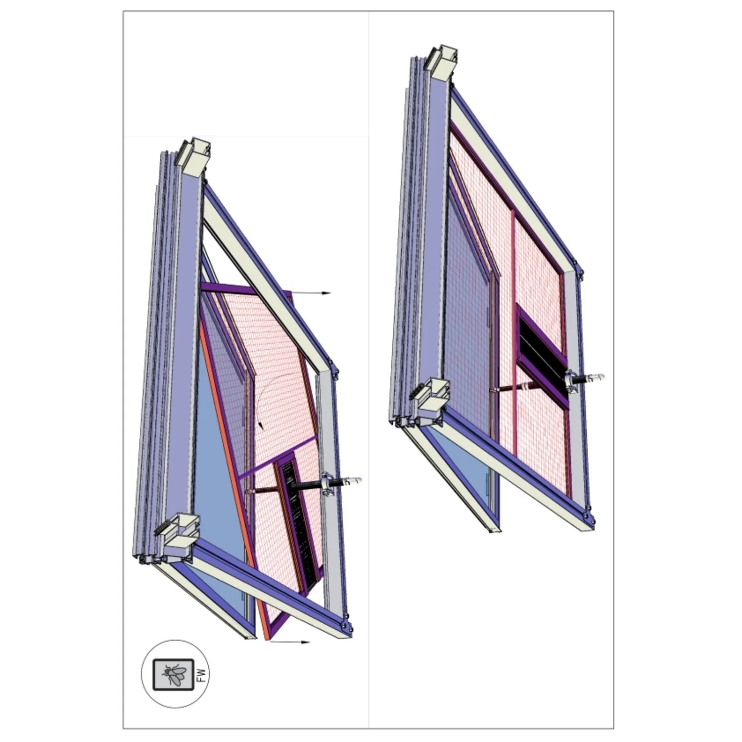 Janssens | Side Window Fly Screen
