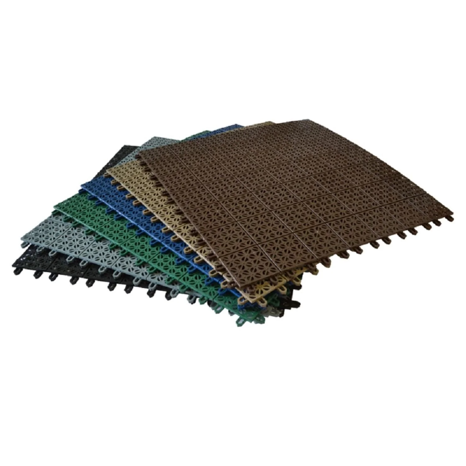 Riverstone | MONT 24' Greenhouse Interlocking Flooring System - 63 Tiles Kit - Image 33