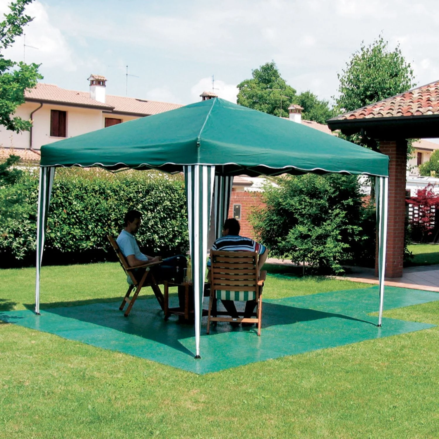Riverstone | MONT 24' Greenhouse Interlocking Flooring System - 63 Tiles Kit - Image 7