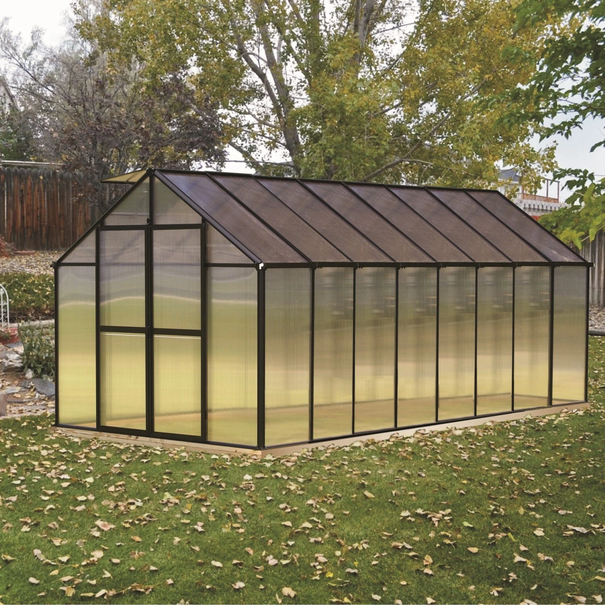 Riverstone | MONT Standard Greenhouse Kit With 8mm Twin-wall Polycarbonate Glazing - Image 4