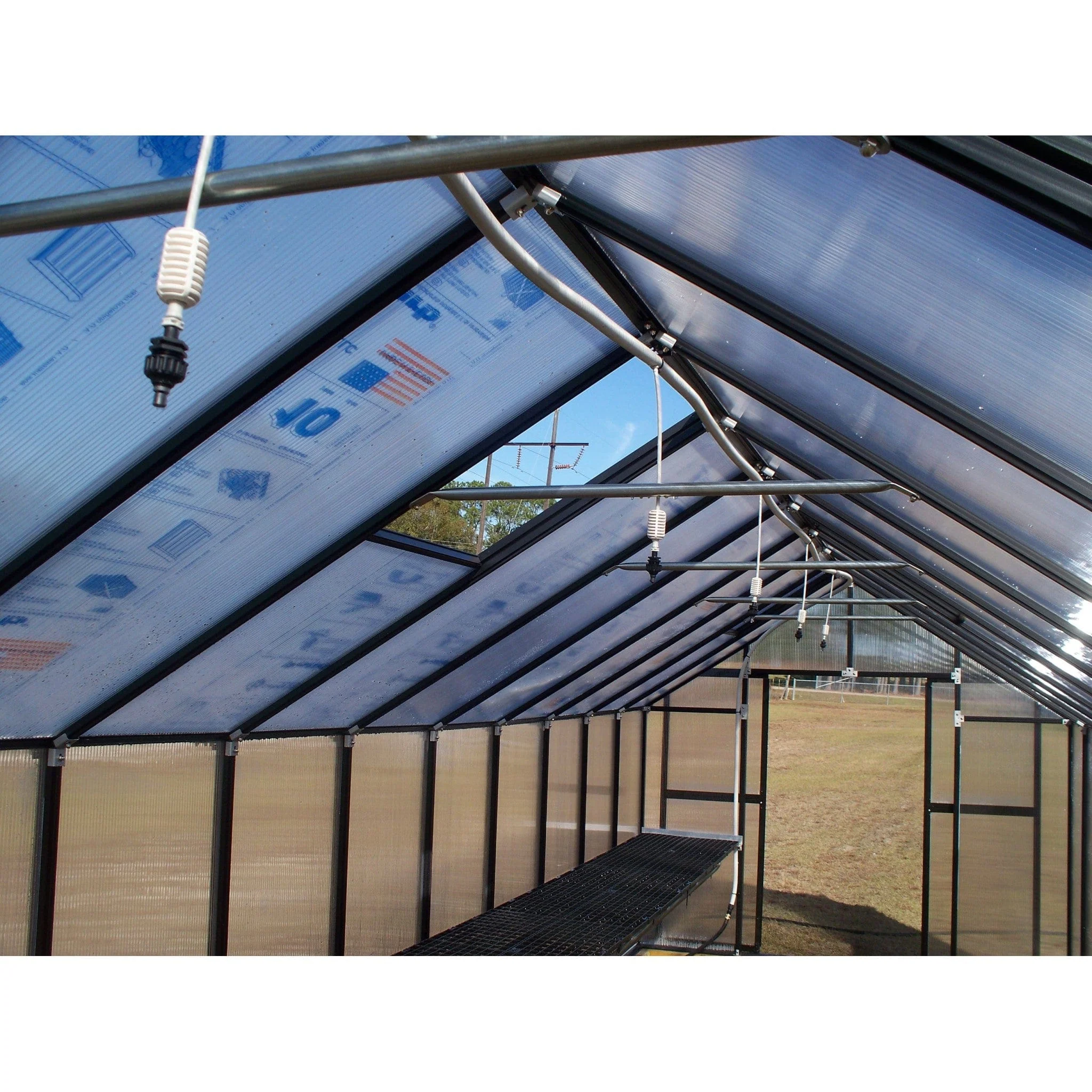 Riverstone | MONT Premium Greenhouse Kit Package with 8mm Twin-wall Polycarbonate Glazing - Image 4