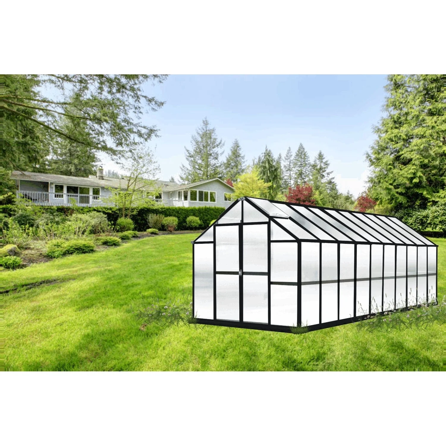 Riverstone | MONT Growers Edition Greenhouse Kit With 8mm Twin Wall Polycarbonate Glazing - Image 12