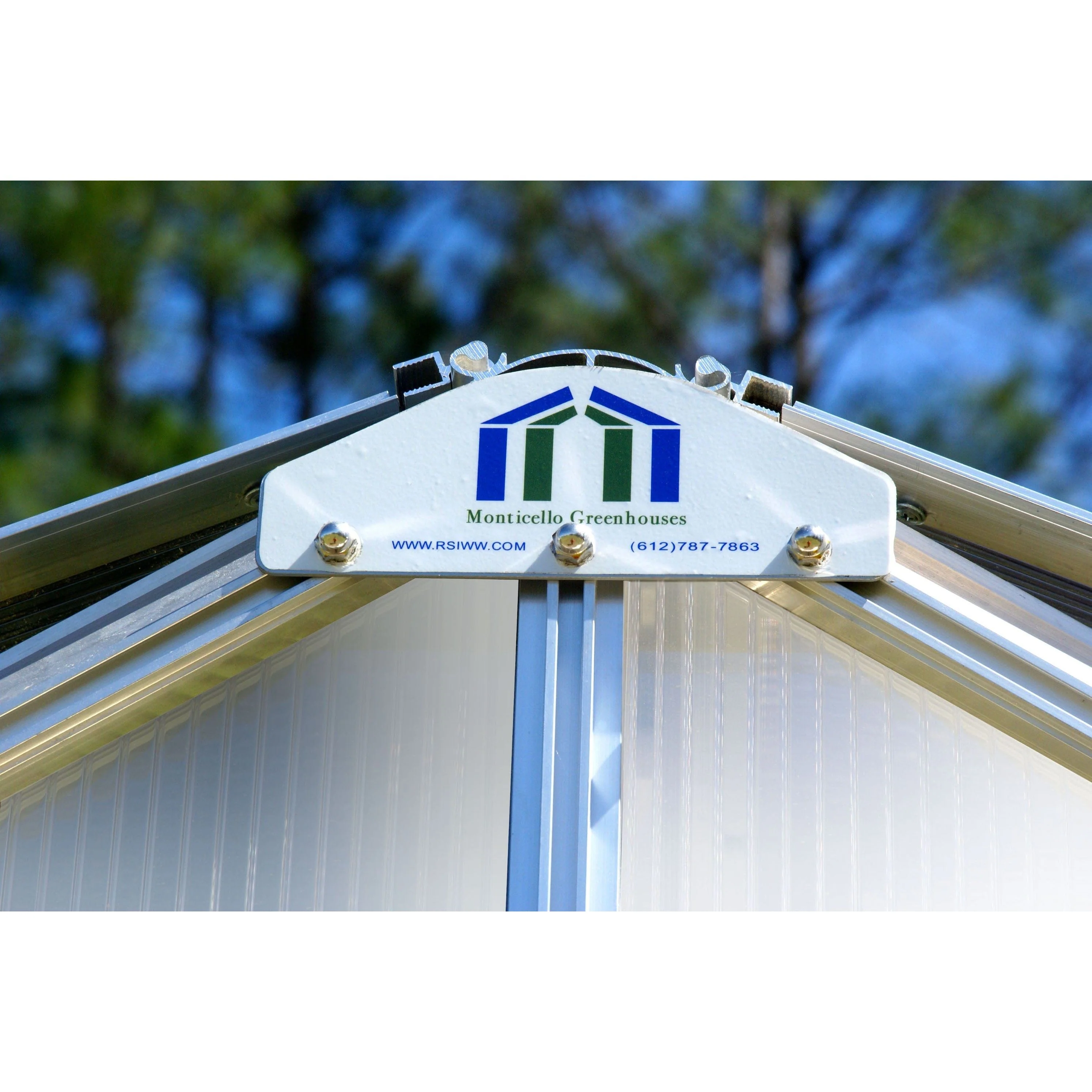 Riverstone | MONT Growers Edition Greenhouse Kit With 8mm Twin Wall Polycarbonate Glazing - Image 8