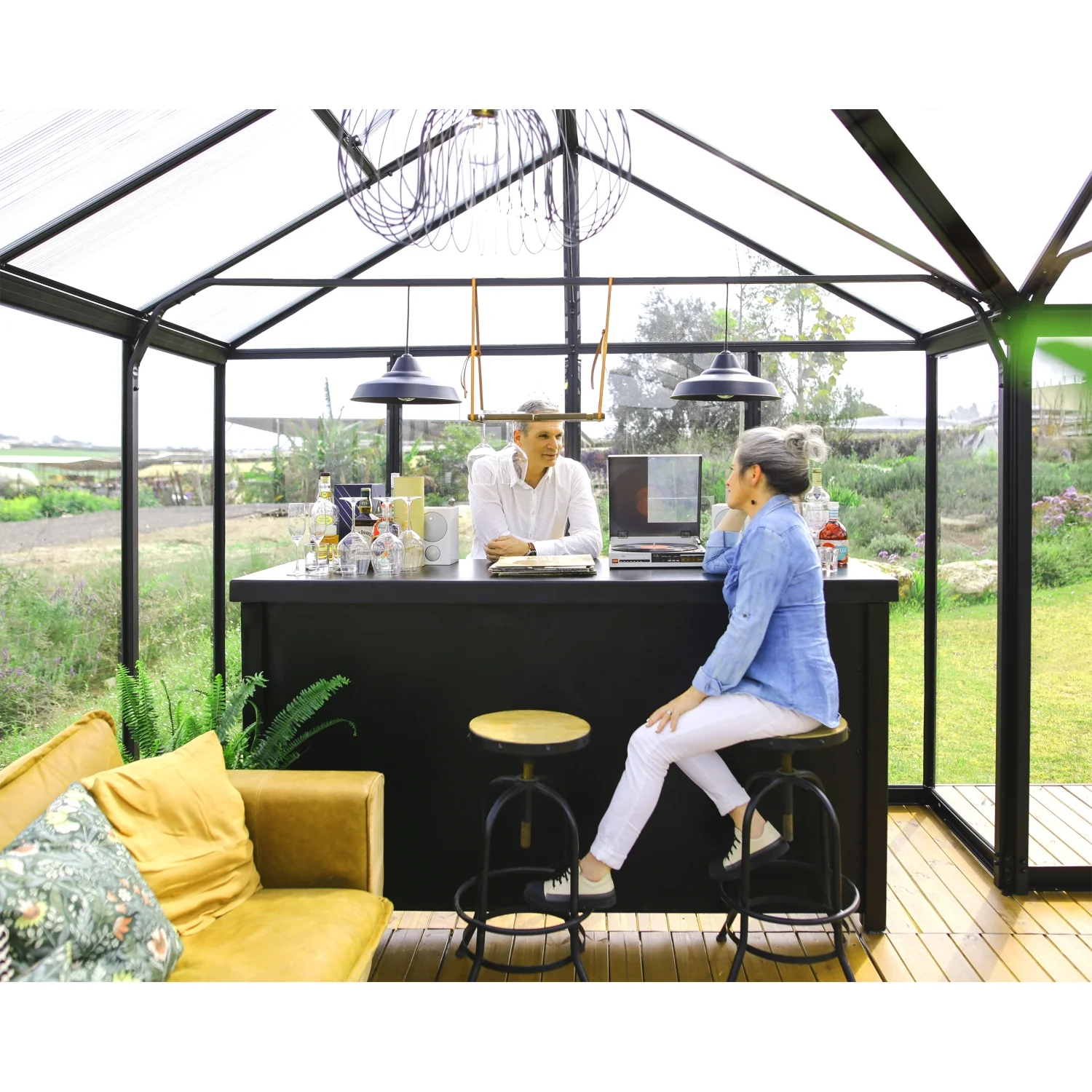 Palram - Canopia | 12x15 Ft Triomphe Chalet Greenhouse - Image 15