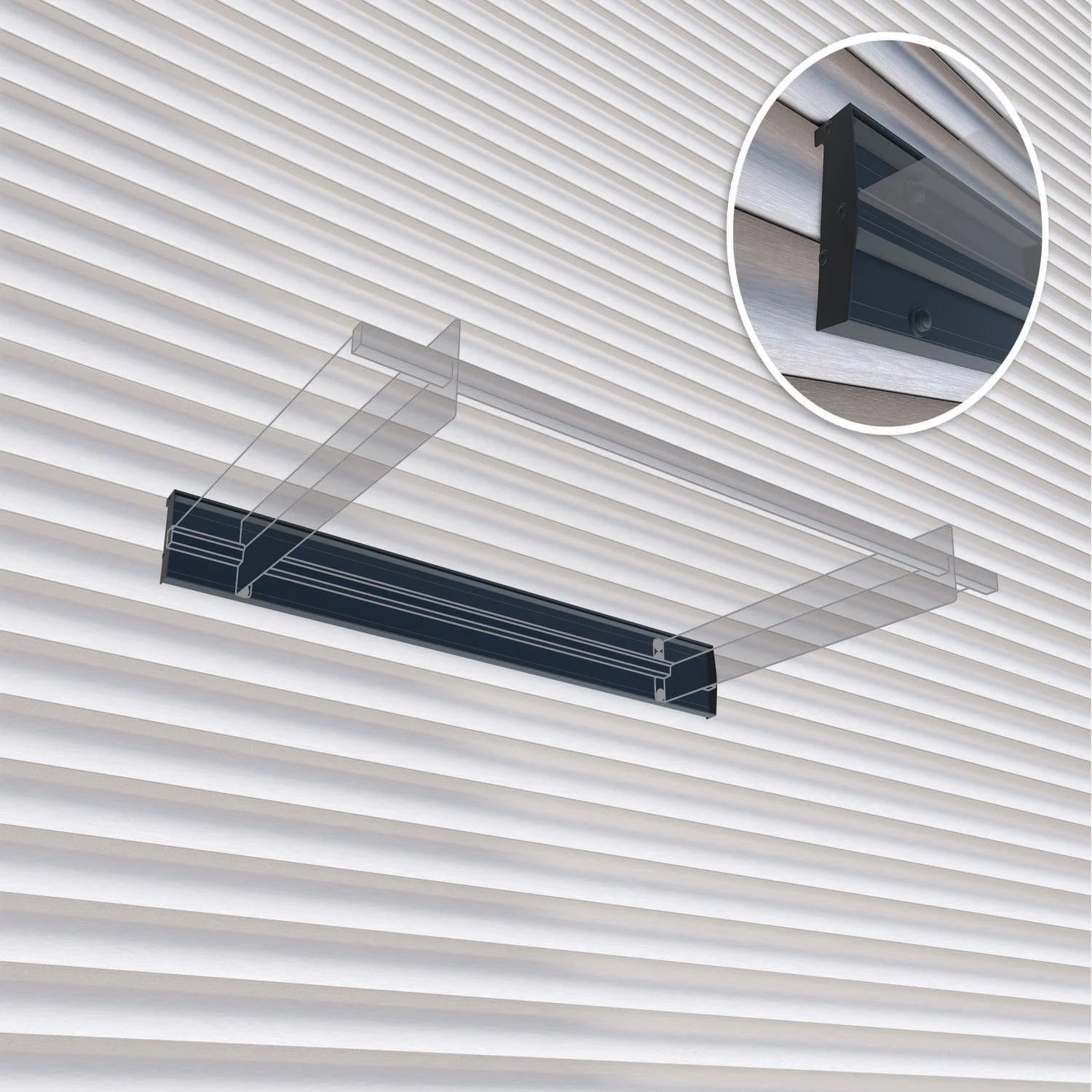 Palram - Canopia | Aquila & Nancy 1500 Awning Siding Kit - Image 2