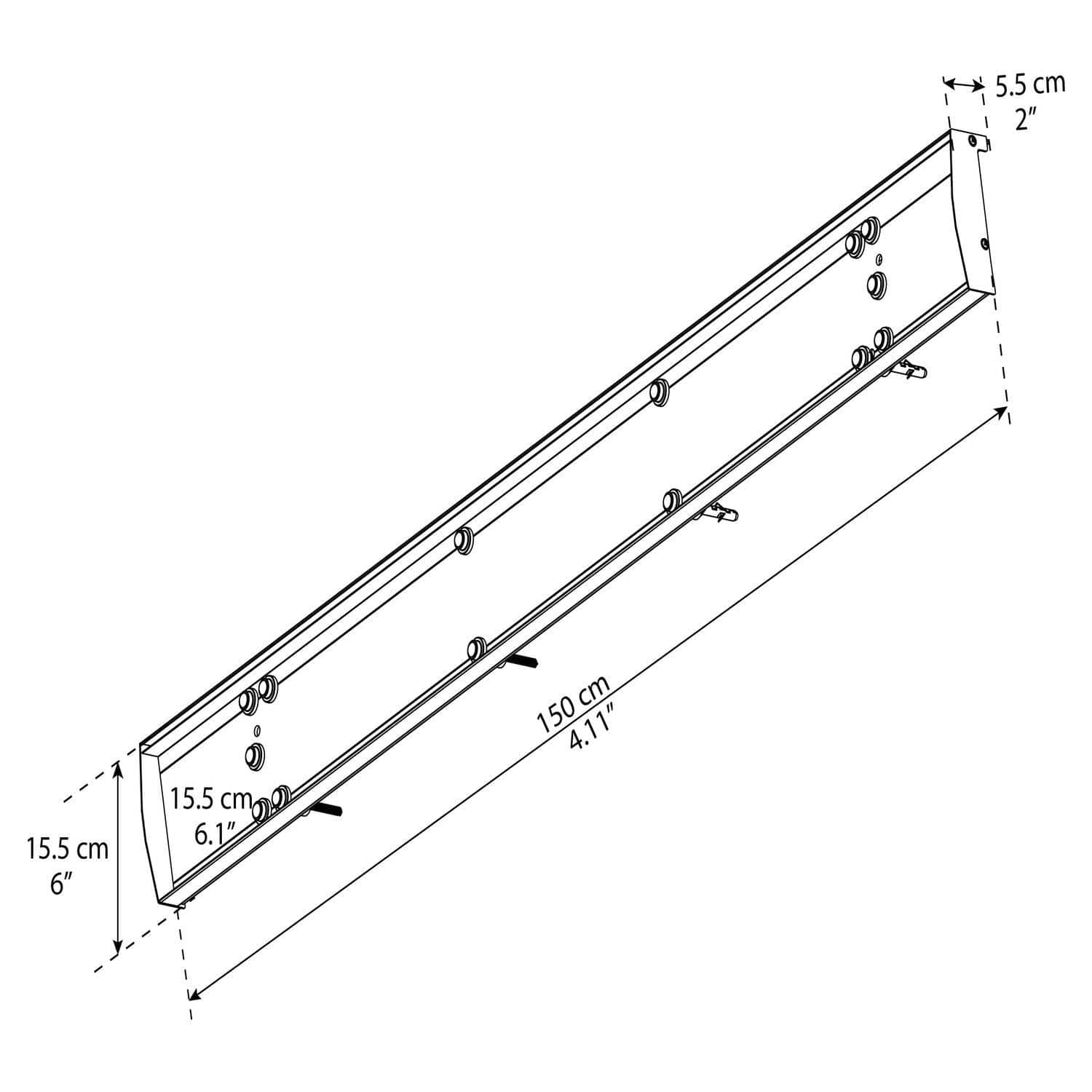 Palram - Canopia | Aquila & Nancy 1500 Awning Siding Kit - Image 4