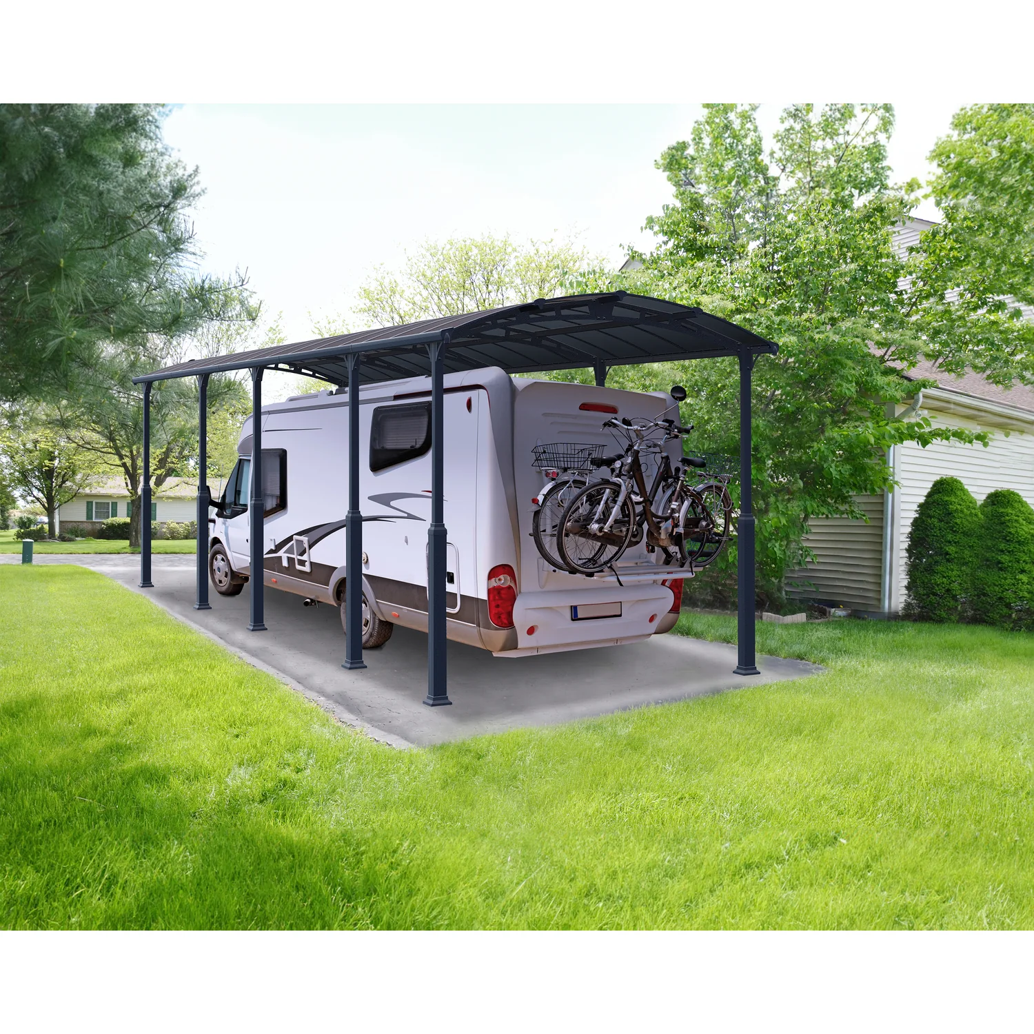 Palram - Canopia | Arcadia Alpine RV Carport 12x35x11.5 ft - Image 9