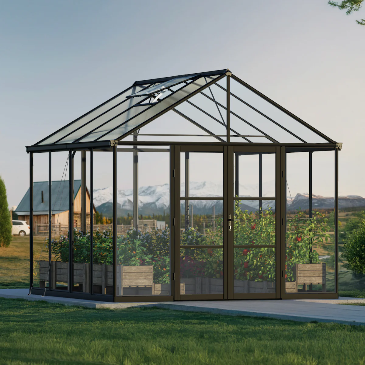 Palram - Canopia | Aria Greenhouse with Polycarbonate Glazing - Image 2