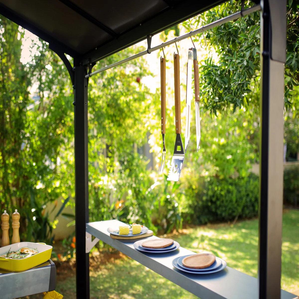 Palram - Canopia | Austin BBQ Gazebo – Premium All-Weather Grill Shelter - Image 9