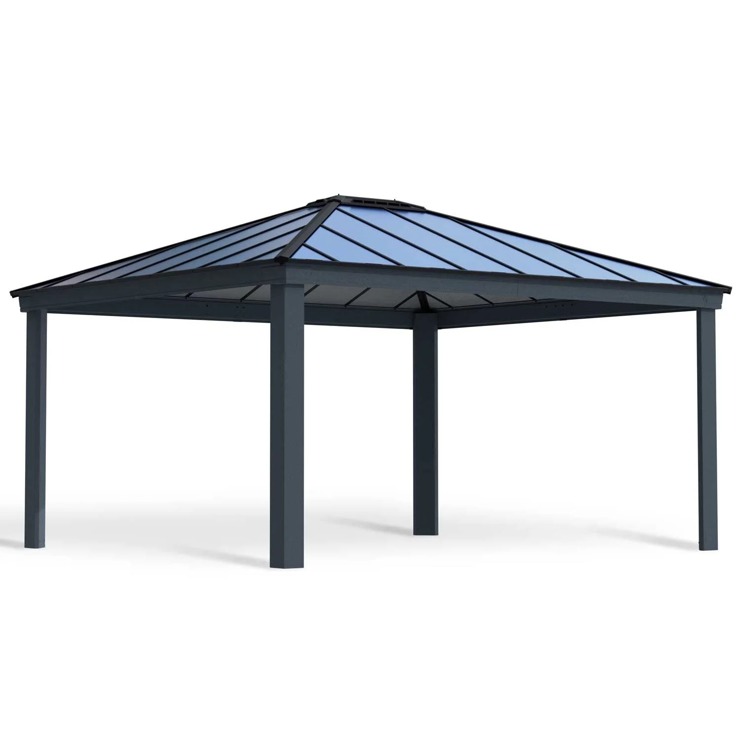 Palram - Canopia | Colorado Carport Kit - Grey Structure - Image 4