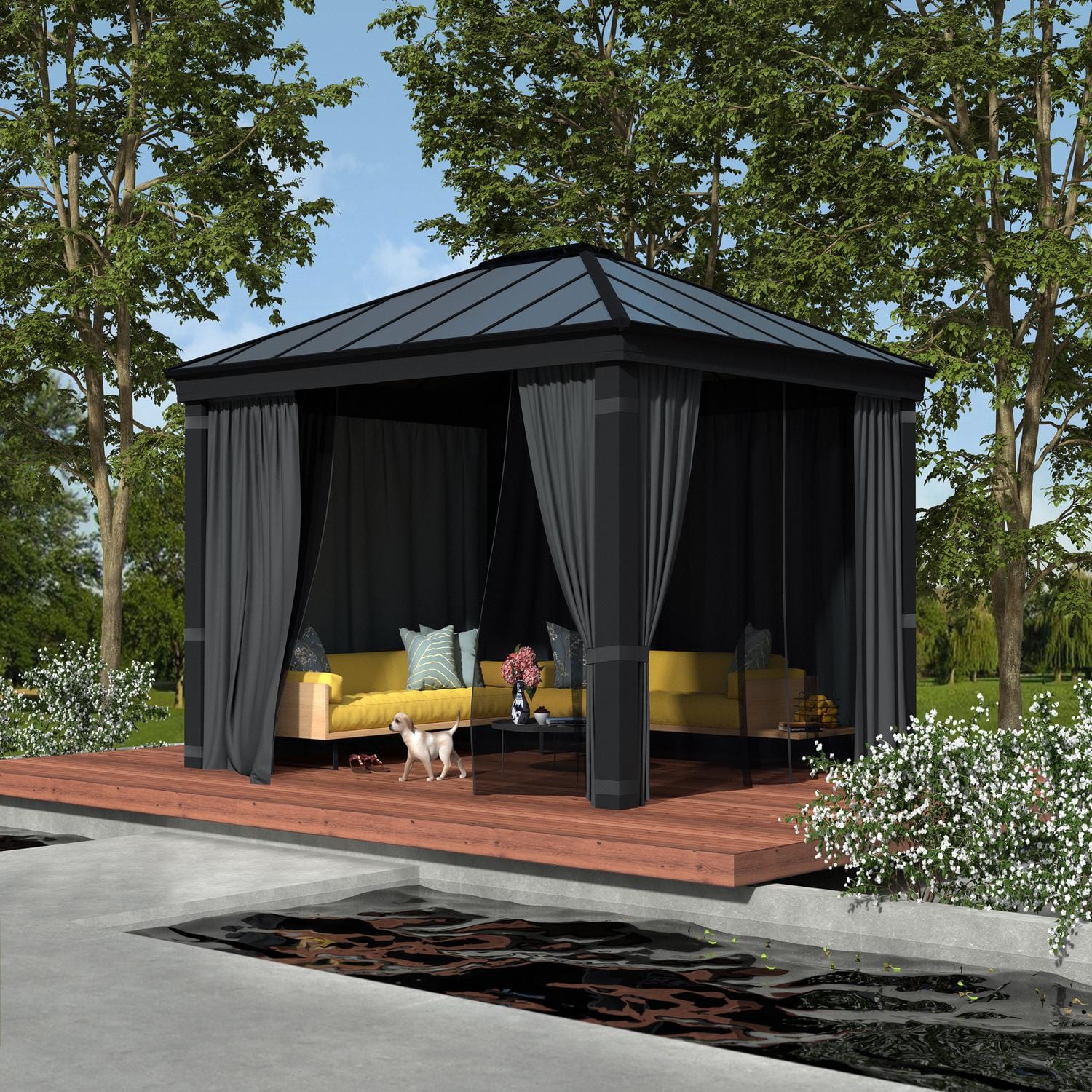 Palram - Canopia | Dallas 4300 14x12 ft Gazebo - Image 5