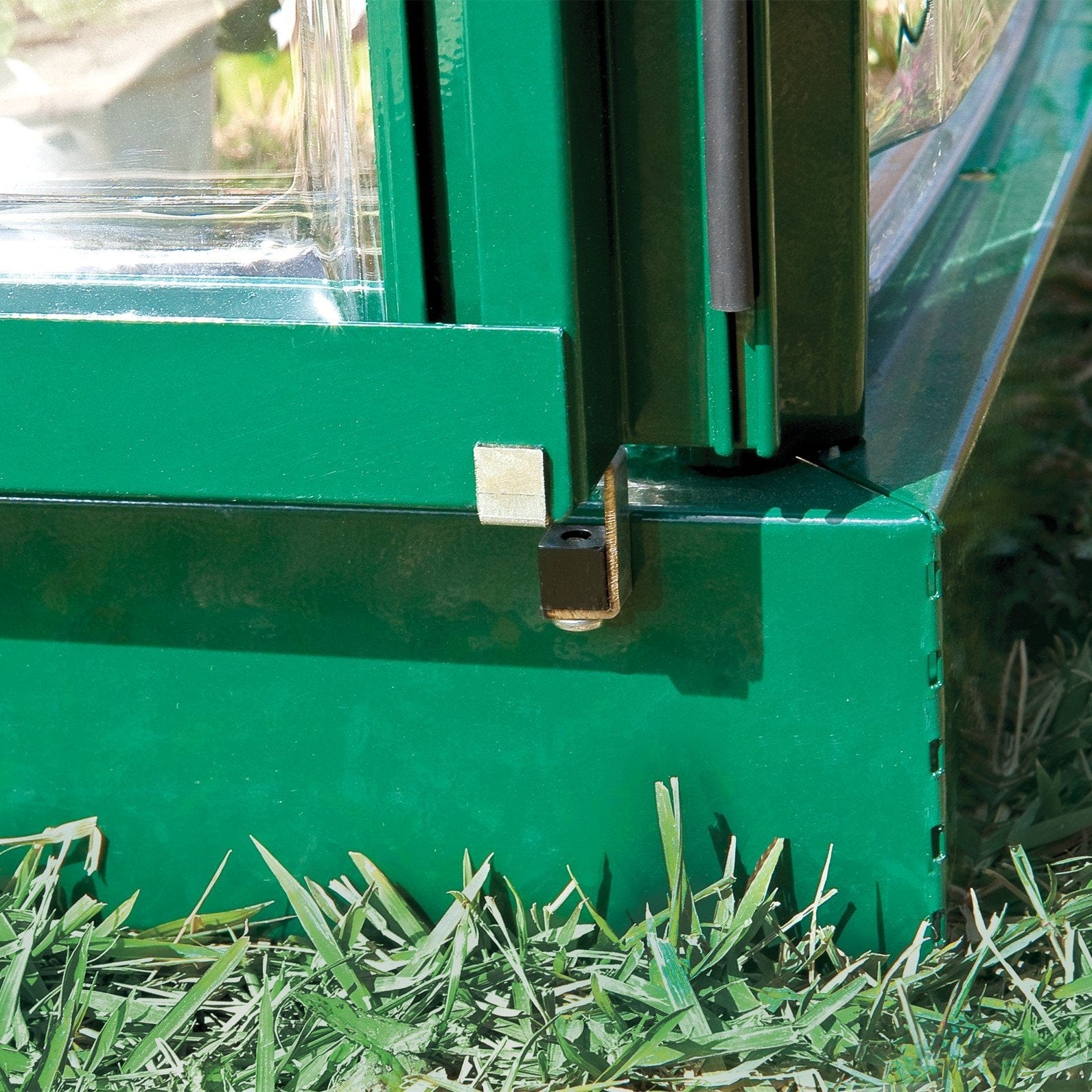 Palram - Canopia | 6x4 ft Hybrid Greenhouse Kit - Green With 0.8mm Polycarbonate Glazing - Image 16