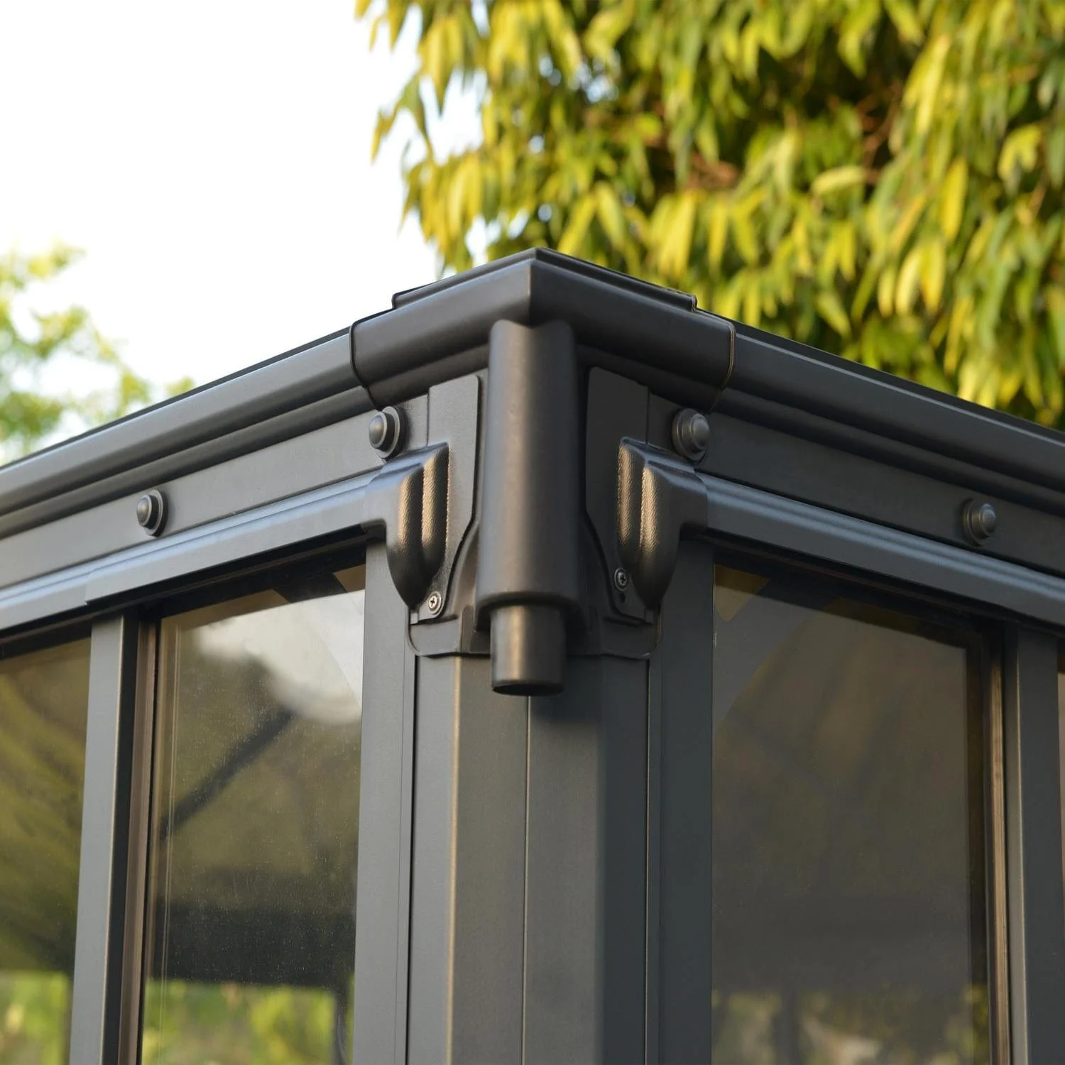 Palram - Canopia | Ledro Enclosed Gazebo - Gray - Image 30