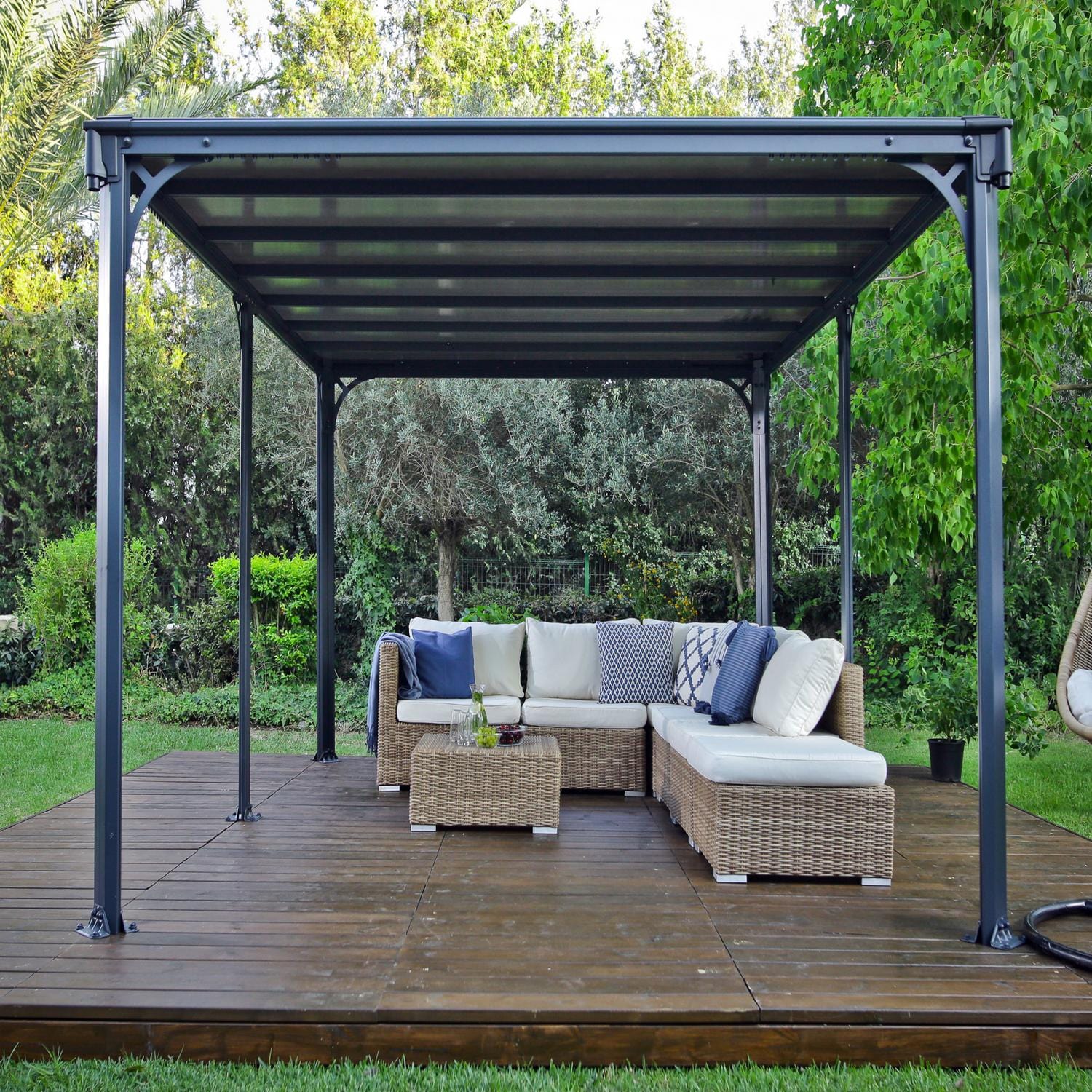 Palram - Canopia | Milano 4300 10x14 ft Gazebo - Image 12
