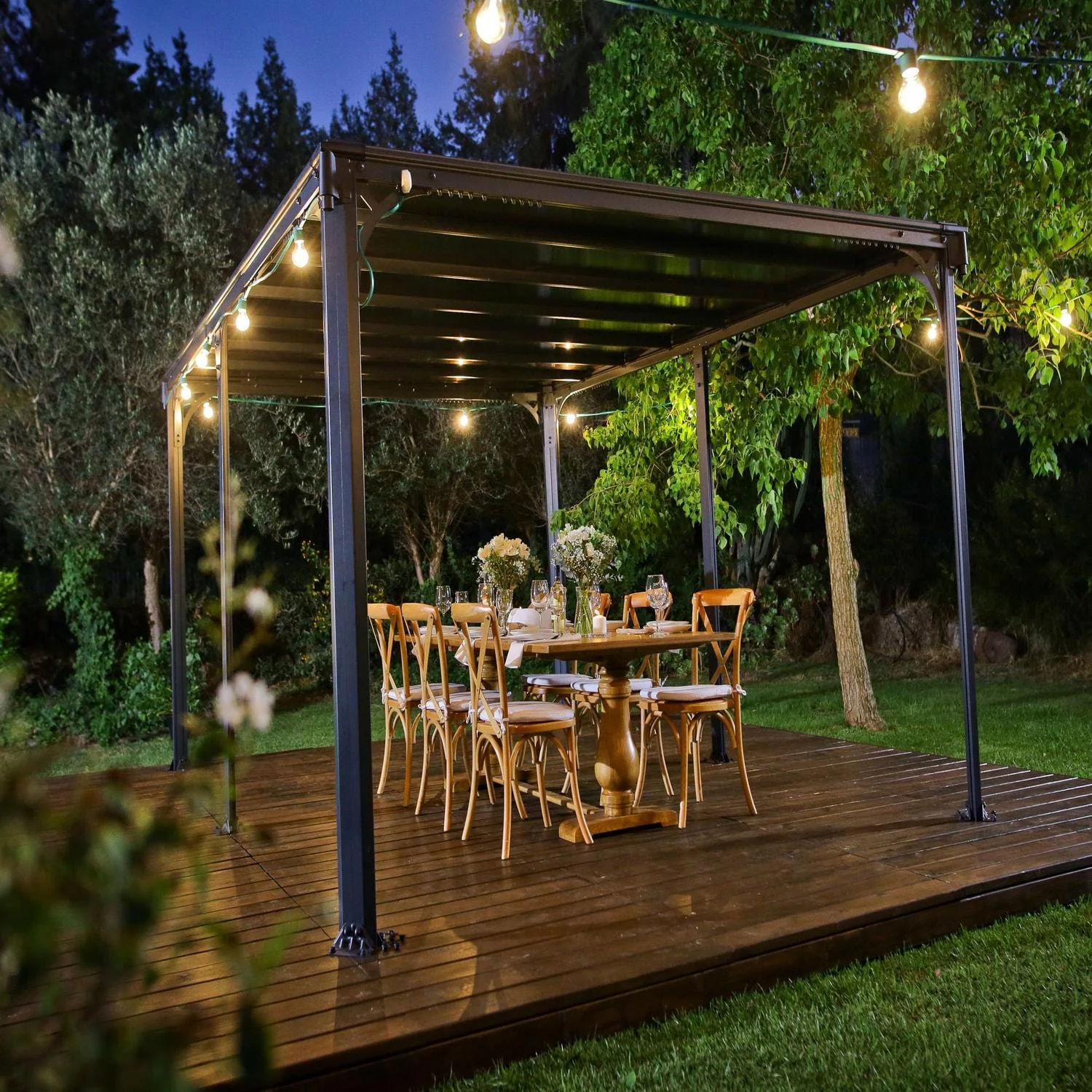 Palram - Canopia | Milano 4300 10x14 ft Gazebo - Image 13
