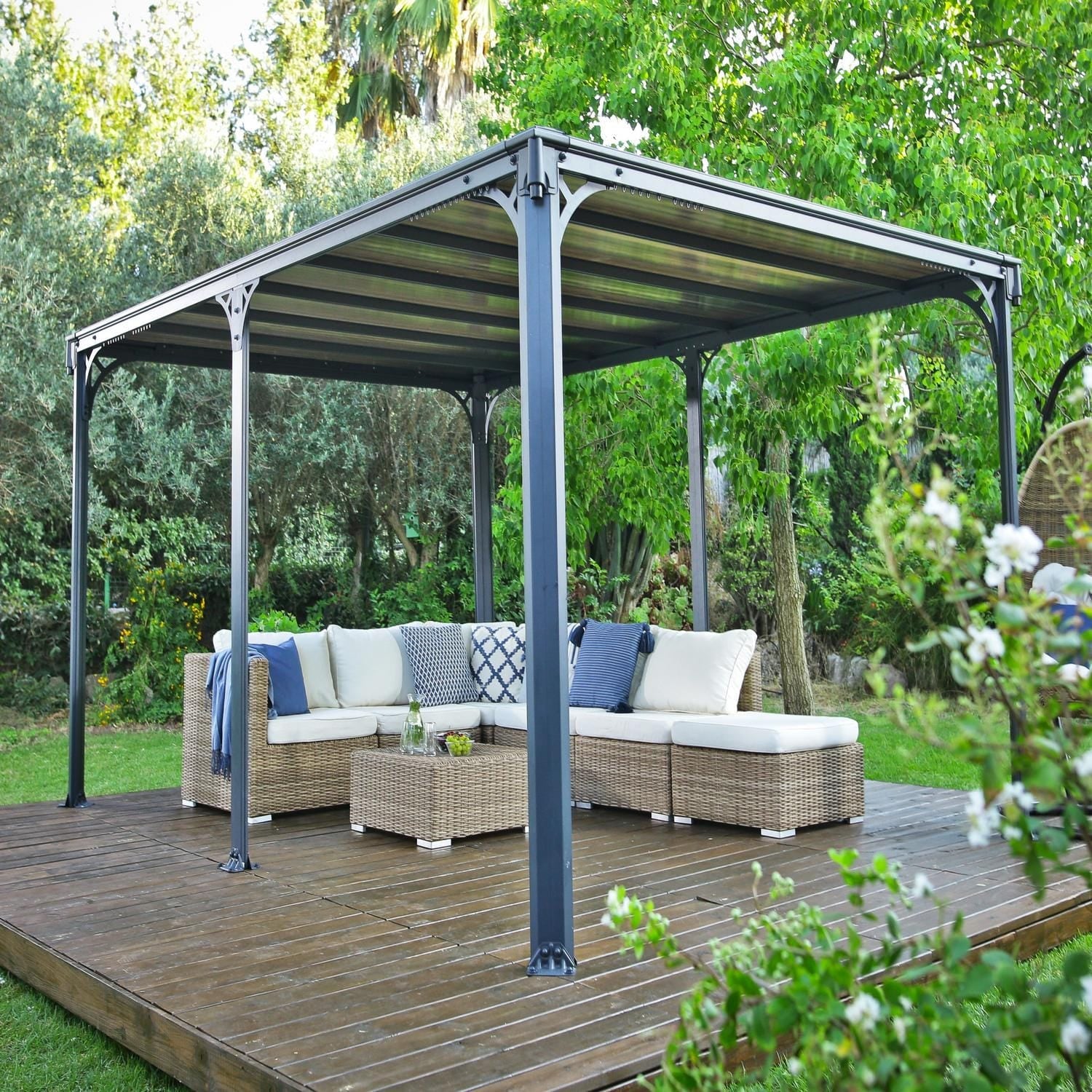 Palram - Canopia | Milano 4300 10x14 ft Gazebo - Image 14
