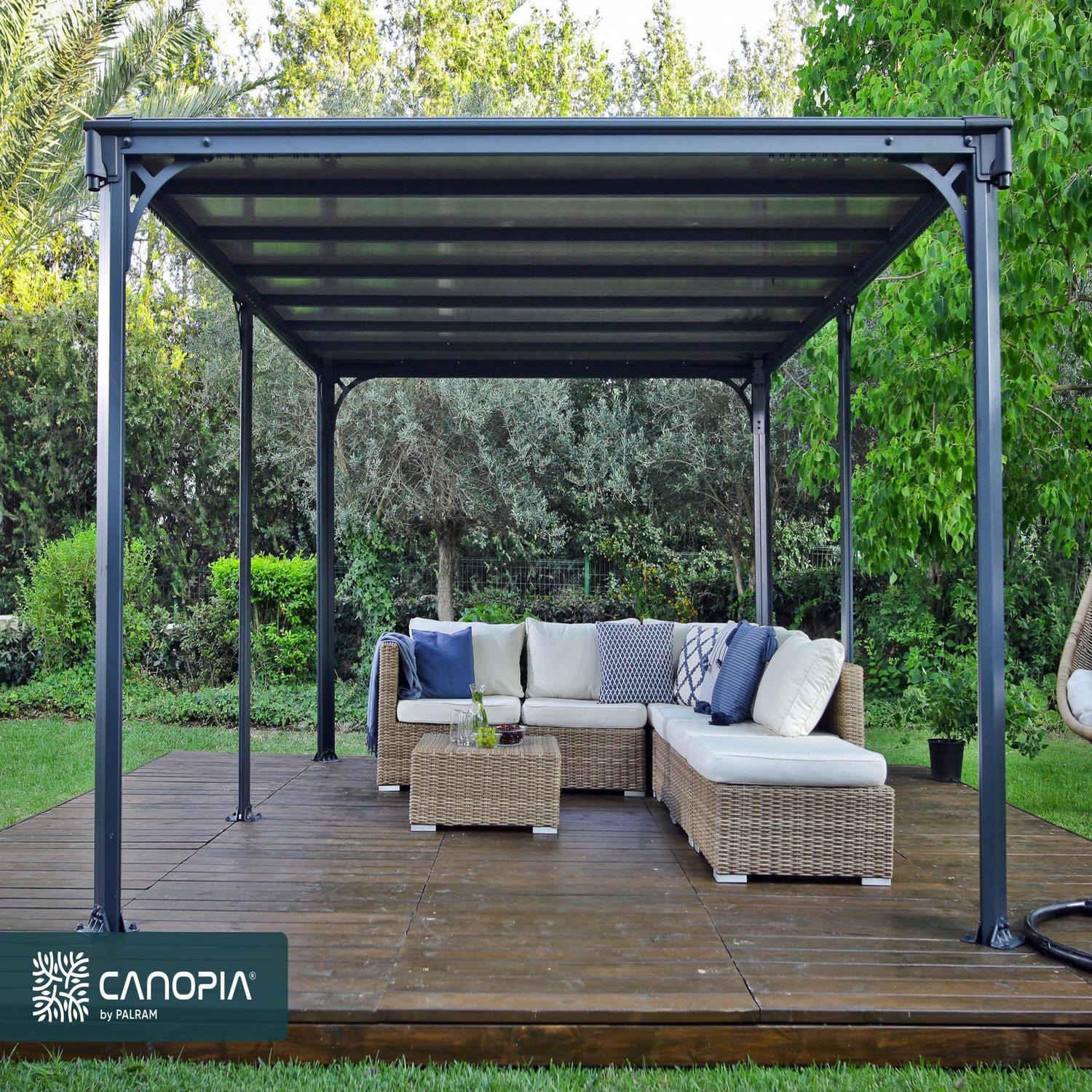 Palram - Canopia | Milano 4300 10x14 ft Gazebo - Image 2