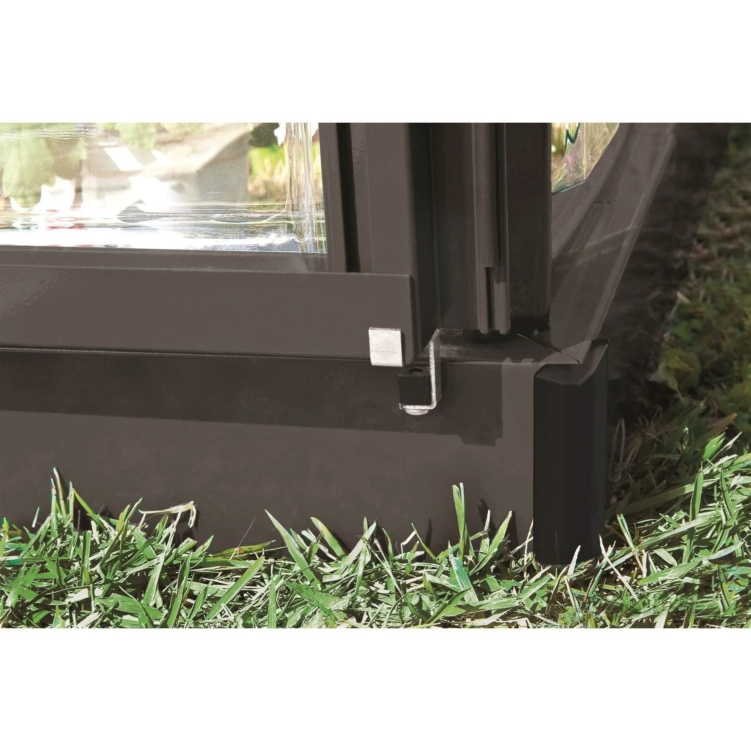 Palram - Canopia | 6x10 ft Mythos Greenhouse Kit - Gray With 4mm Twin-wall Polycarbonate Glazing - Image 5