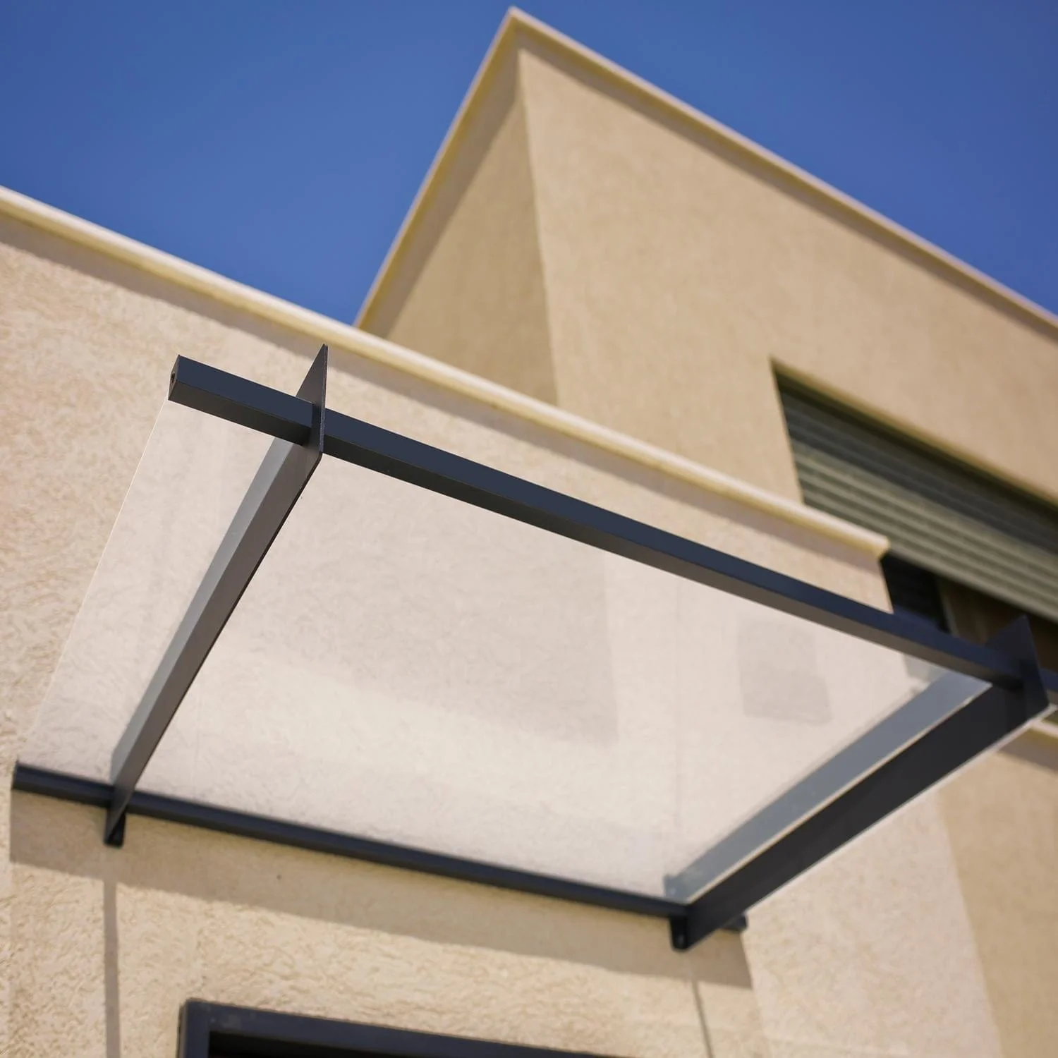 Palram - Canopia | Nancy Door Awning - Gray/Clear - Image 22