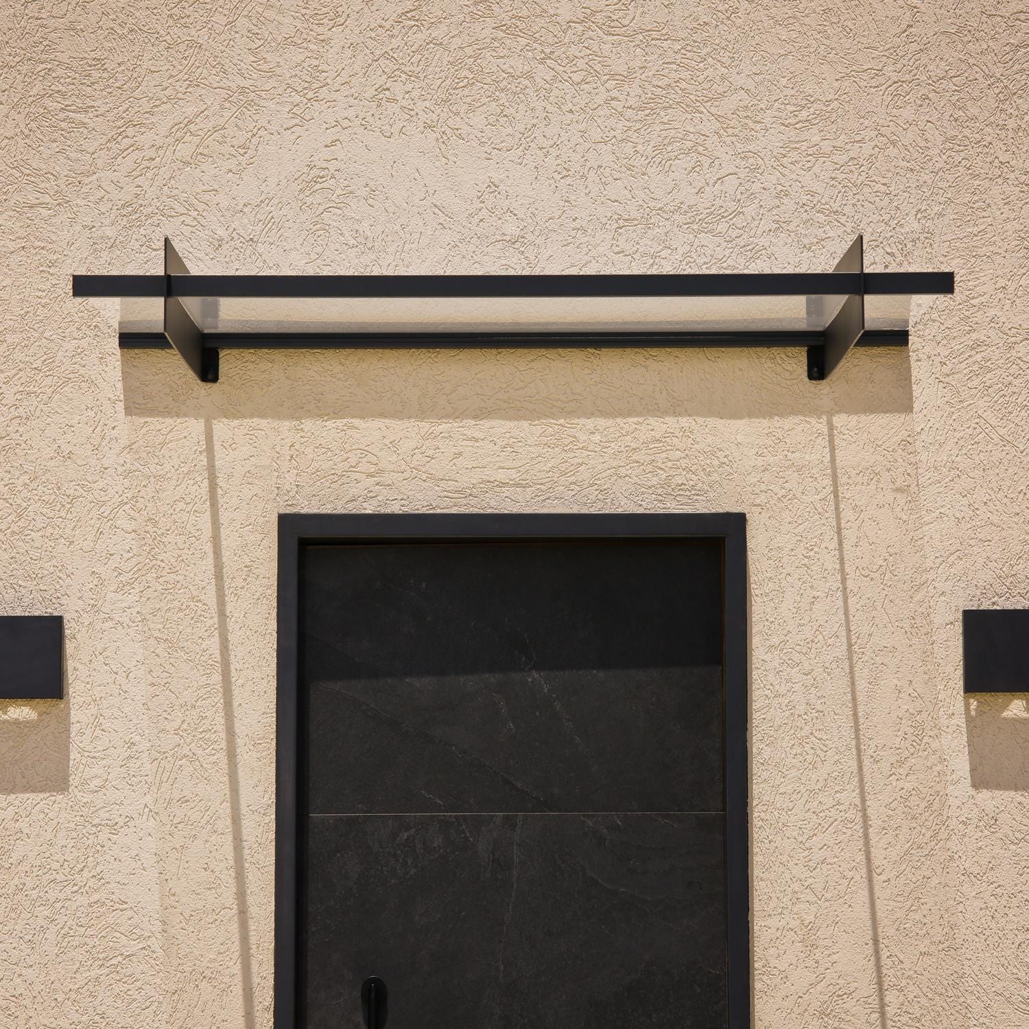 Palram - Canopia | Nancy Door Awning - Gray/Clear - Image 27