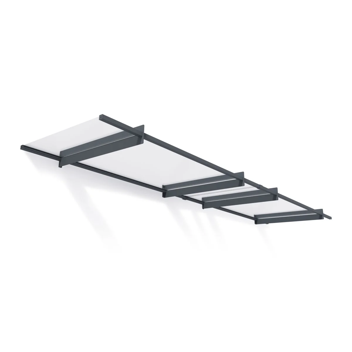 Palram - Canopia | Nancy Door Awning - Gray/Clear - Image 31