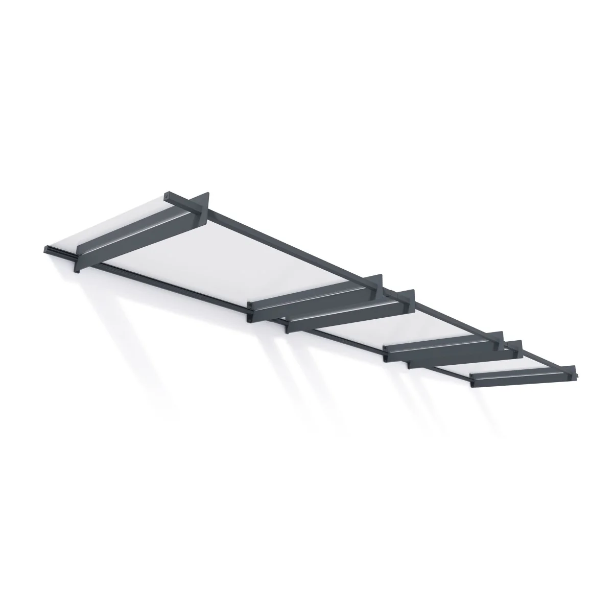 Palram - Canopia | Nancy Door Awning - Gray/Clear - Image 33