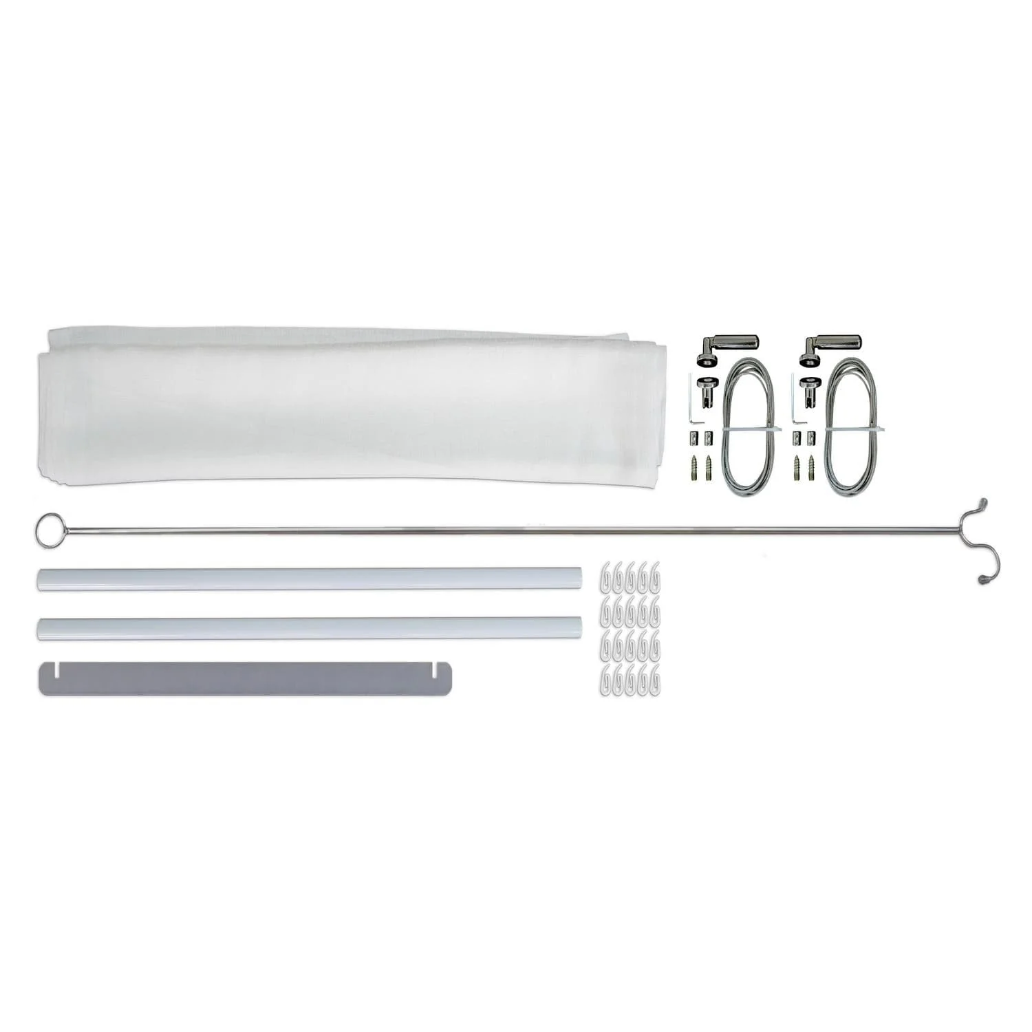 Palram - Canopia | Patio Cover Blinds 10x18 ft - White - Image 4