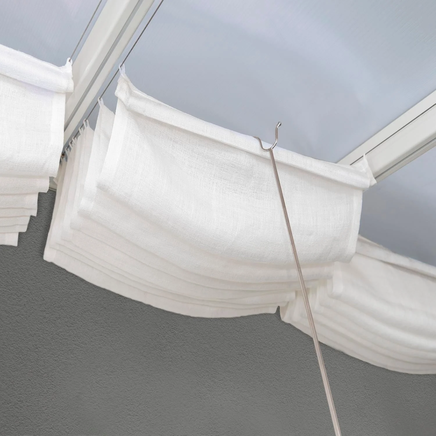 Palram - Canopia | Patio Cover Blinds 10x20 ft - White - Image 3