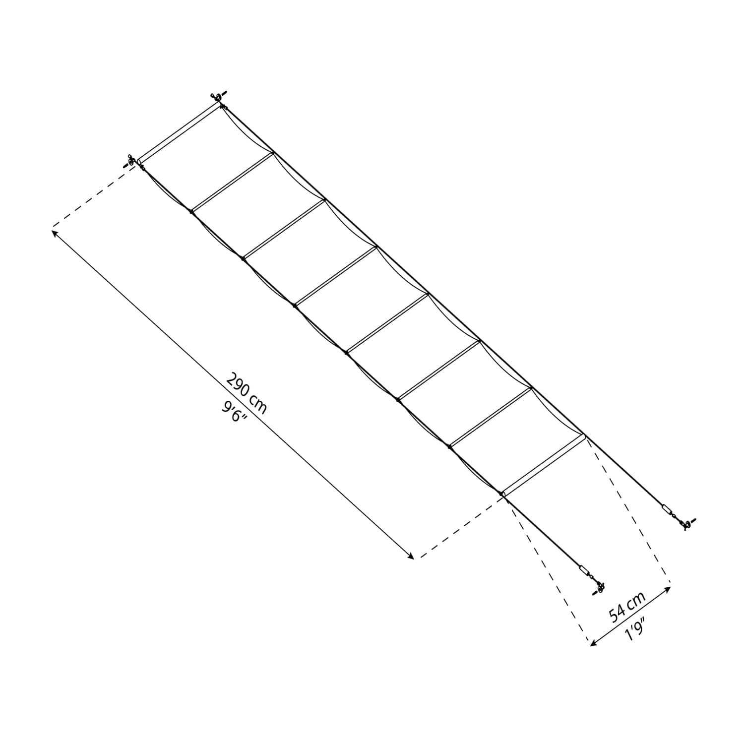 Palram - Canopia | Patio Cover Blinds 10x28 ft - White - Image 9