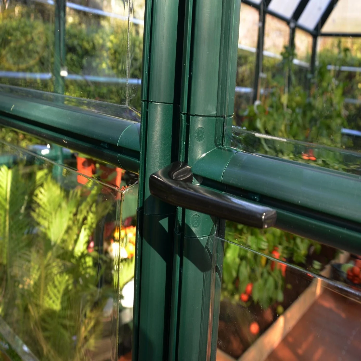 Palram - Canopia | Prestige 8x16 ft Clear Greenhouse Kit Package with 0.8mm Polycarbonate Glazing - Image 7