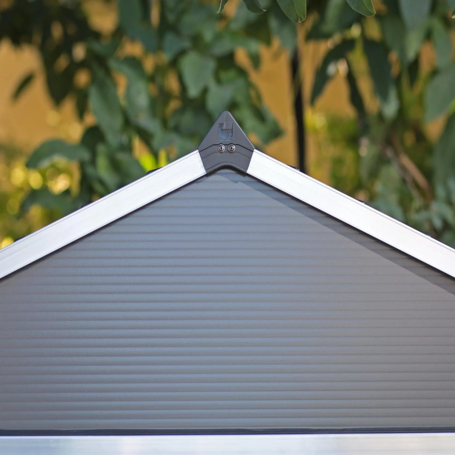 Palram - Canopia | Rubicon 6ft Ultra Durable Outdoor Storage Shed for Garden Dark Grey Series - Image 14