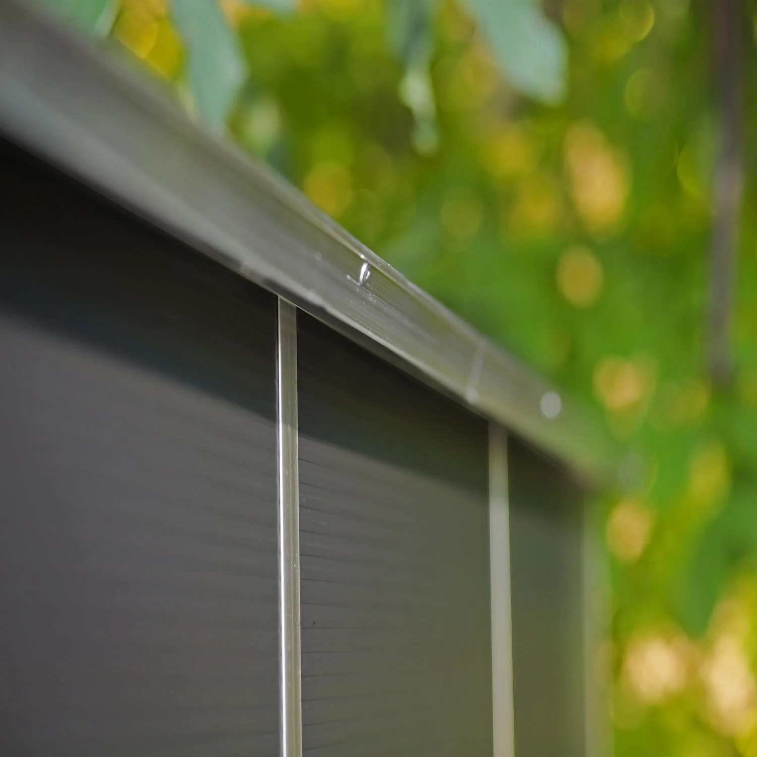 Palram - Canopia | Rubicon 6ft Ultra Durable Outdoor Storage Shed for Garden Dark Grey Series - Image 15