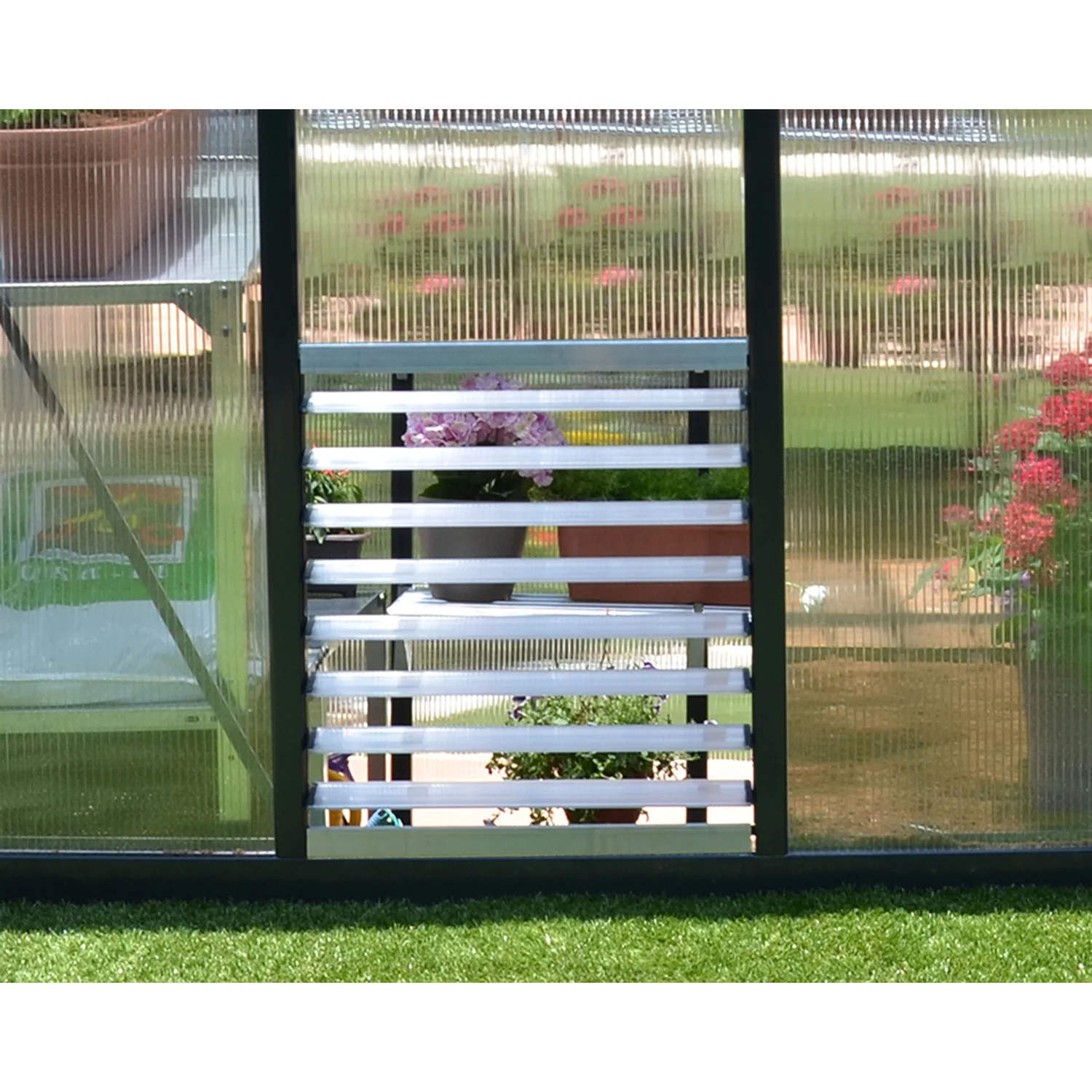 Palram - Canopia | Side Louver Greenhouse Window for Most Canopia Greenhouses - Image 5