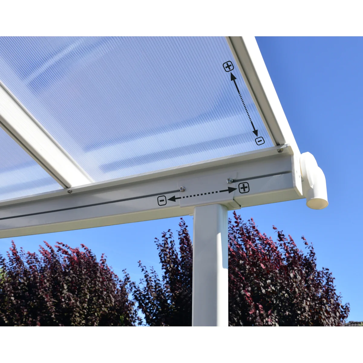 Palram - Canopia | Sierra Patio Cover - 7.5ft Wide - Image 14