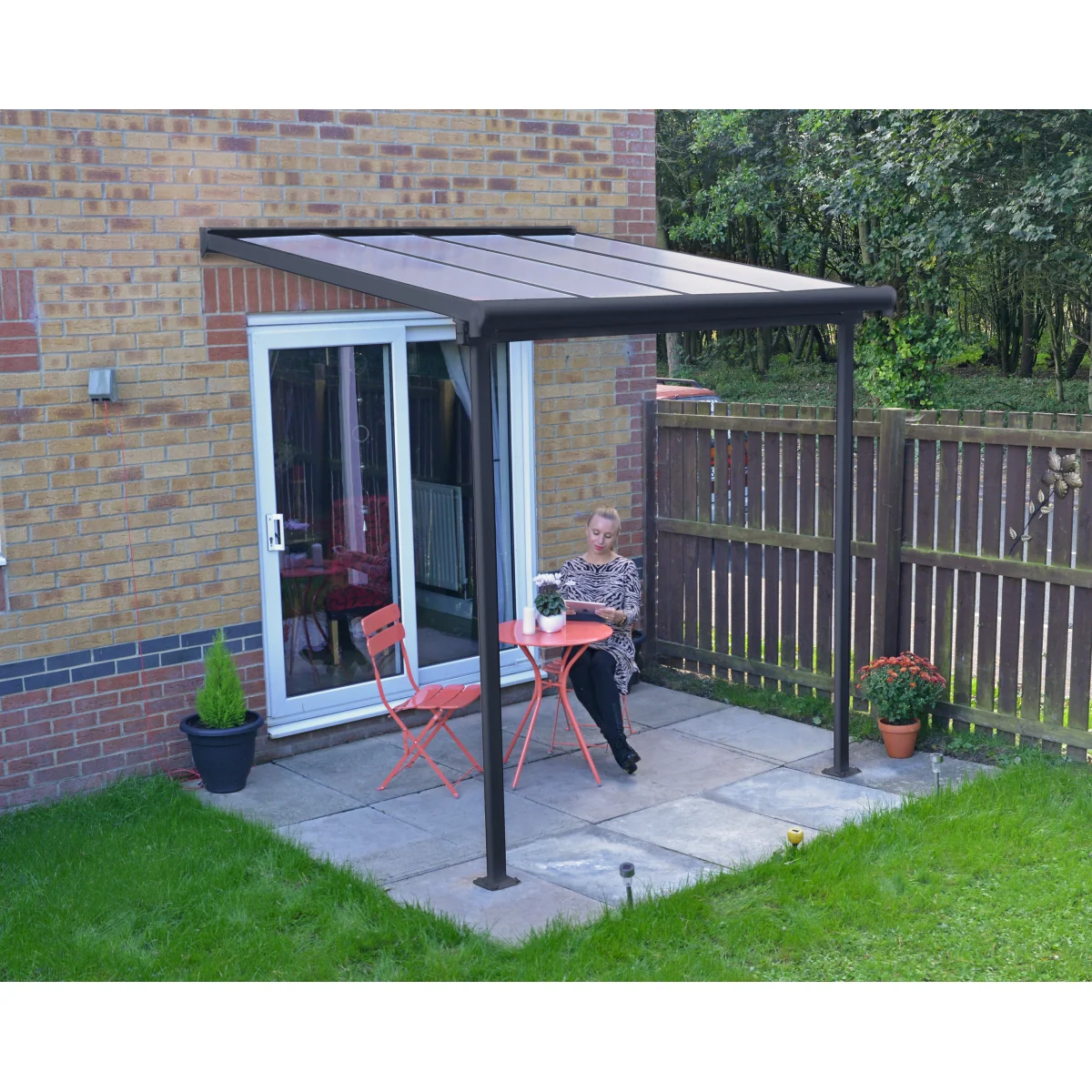 Palram - Canopia | Sierra Patio Cover - 7.5ft Wide - Image 21