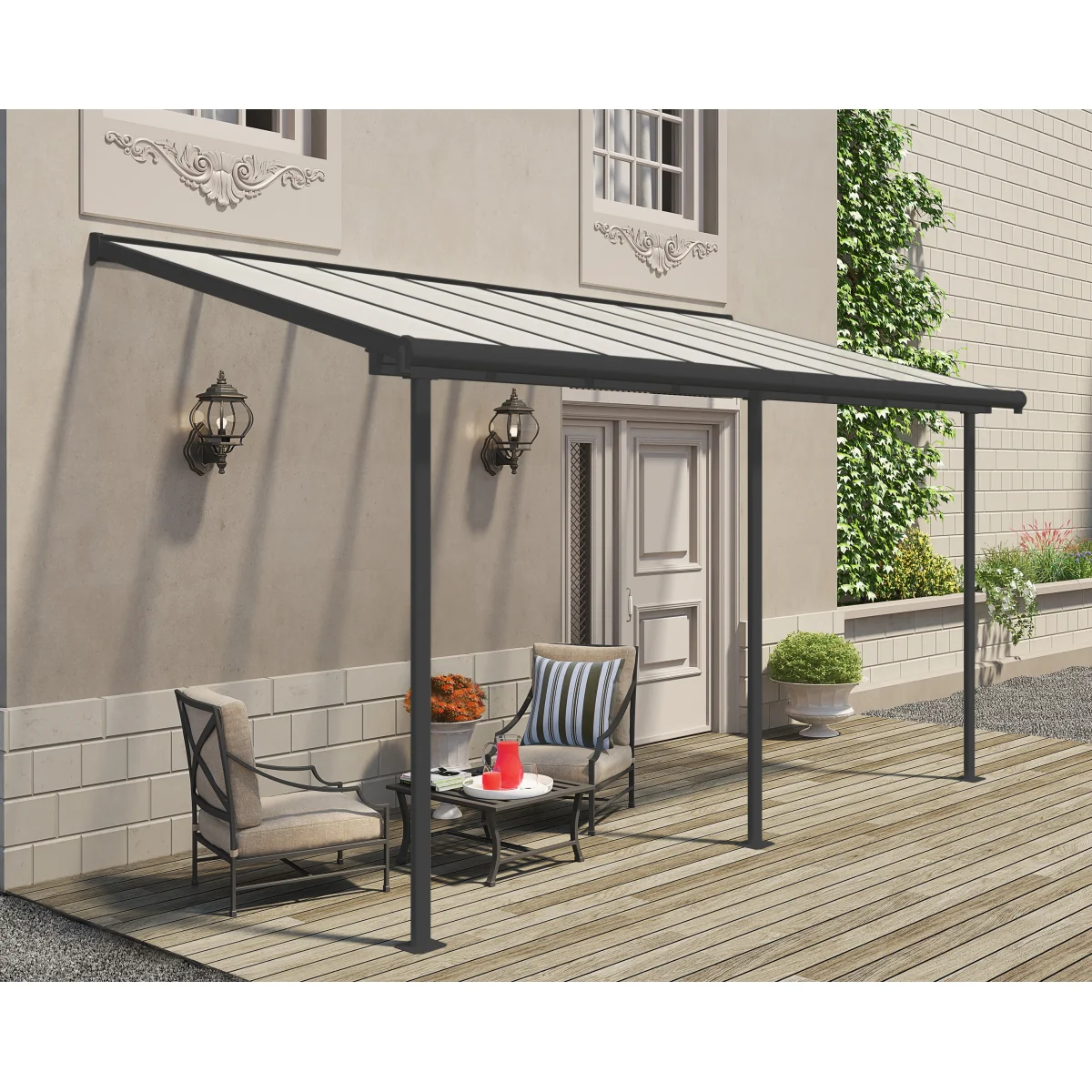 Palram - Canopia | Sierra Patio Cover - 7.5ft Wide - Image 22